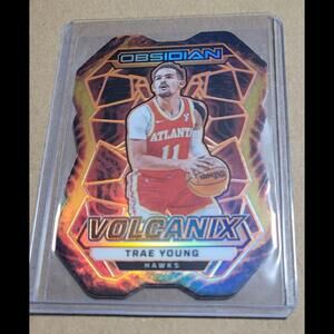 2023-24 Obsidian Basketball Trae Young Volcanix Case Hit SSP- Atlanta Hawks